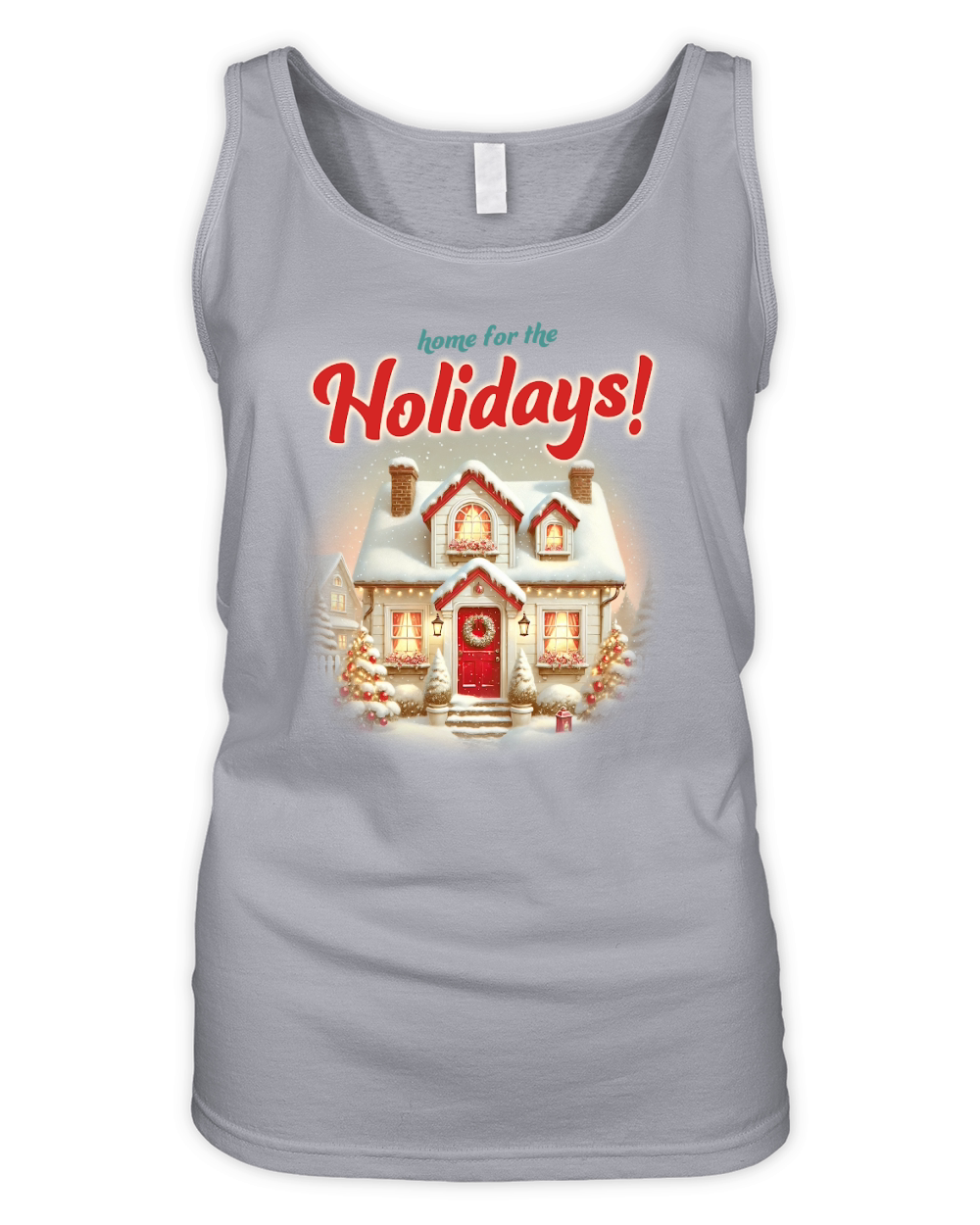 Home for the Holidays Organic Women's Tank Top