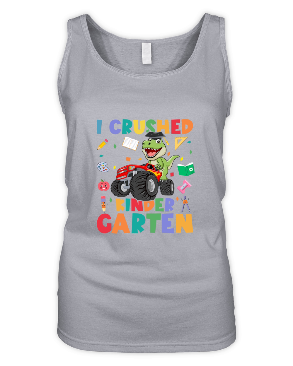 I Crushed Kindergarten Organic Women's Tank Top