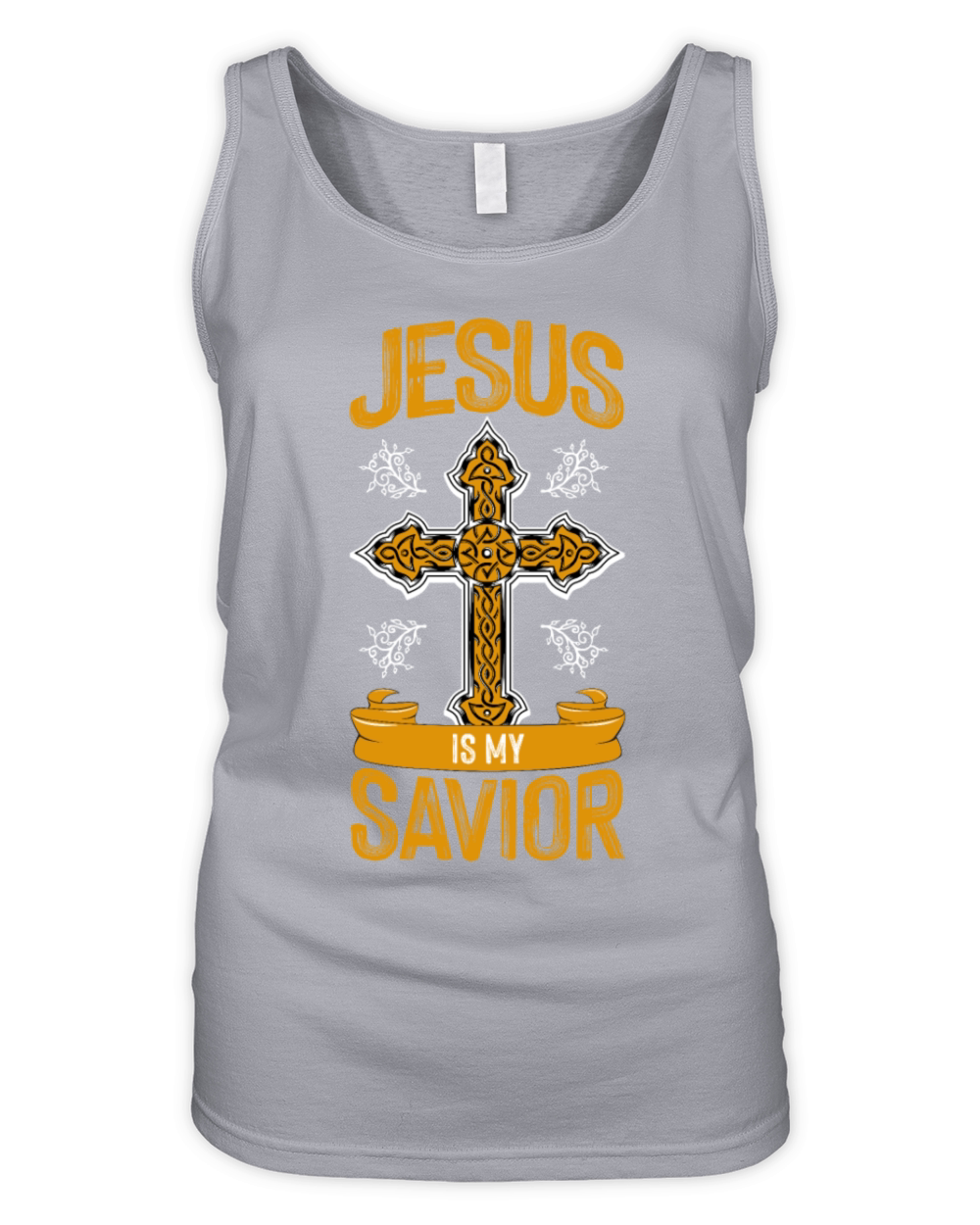 Jesus is my savior Organic Women's Tank Top