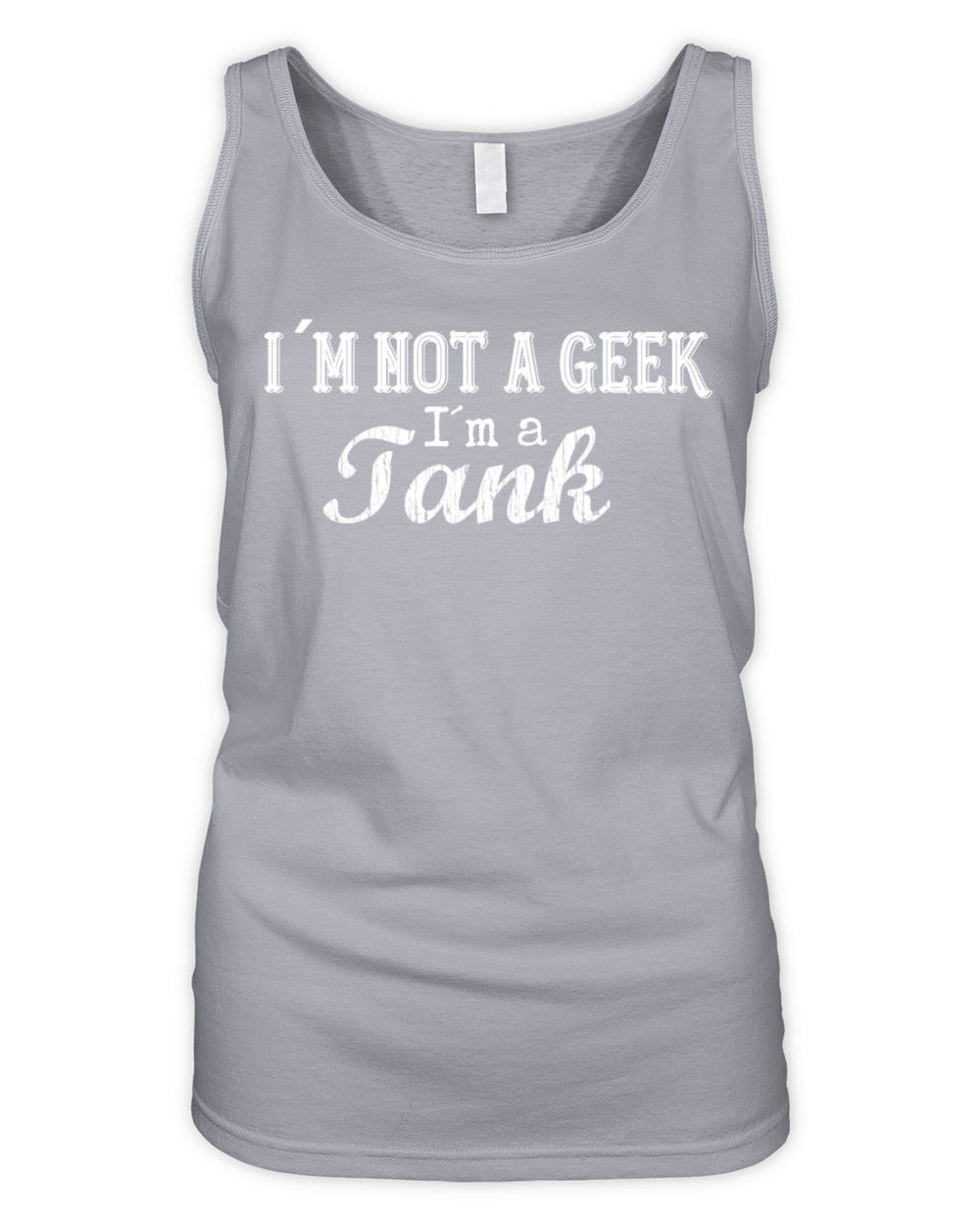 not a Geek Tank Organic Women's Tank Top