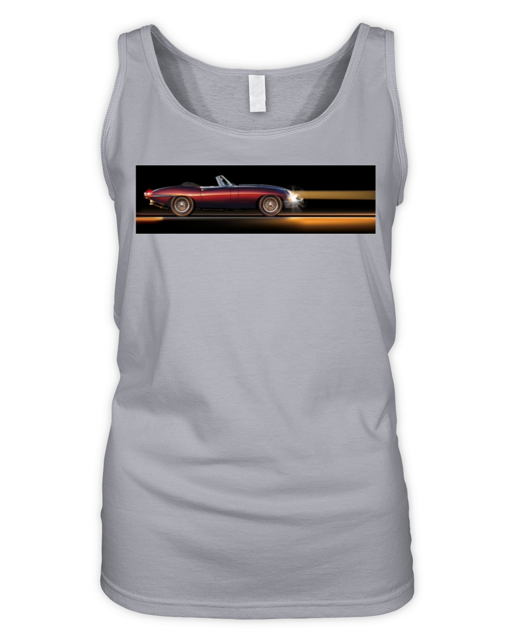 sportscar 001 Organic Women's Tank Top
