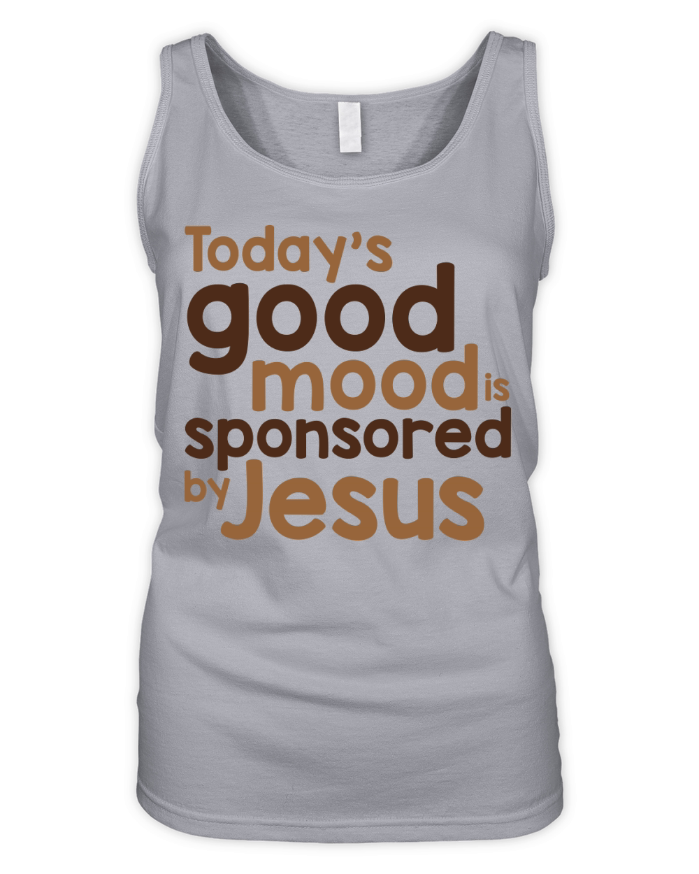 Todays Good Mood is Sponsored By Jesus Organic Women's Tank Top