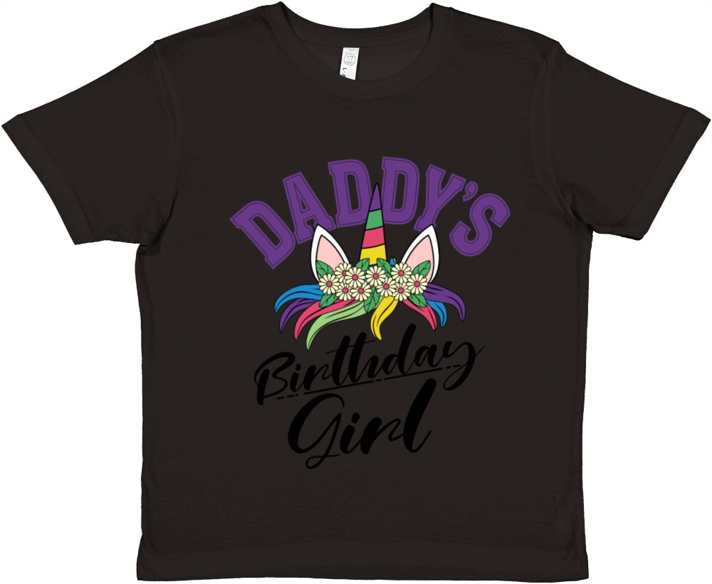 Birthday Unicorn Premium Kids Crewneck T-shirt