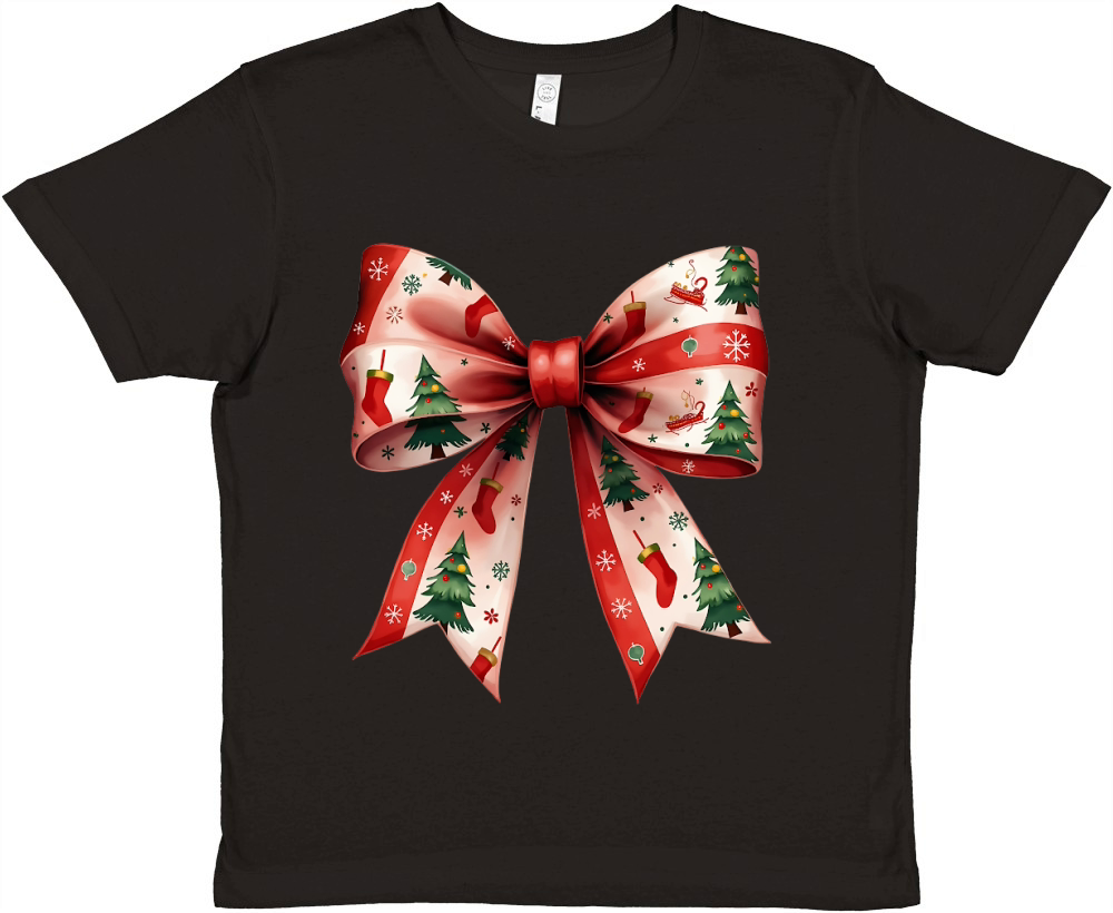 Coquette Sublimation Clipart 9 19 Premium Kids Crewneck T-shirt