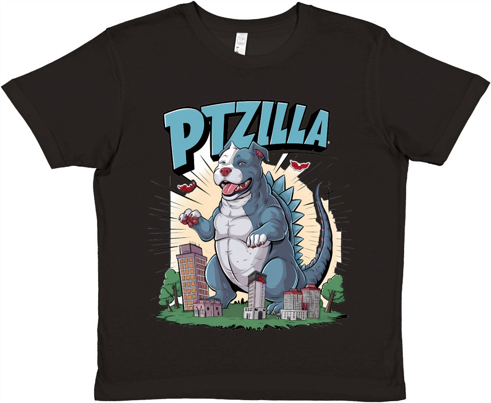 dogzilla (17) Premium Kids Crewneck T-shirt