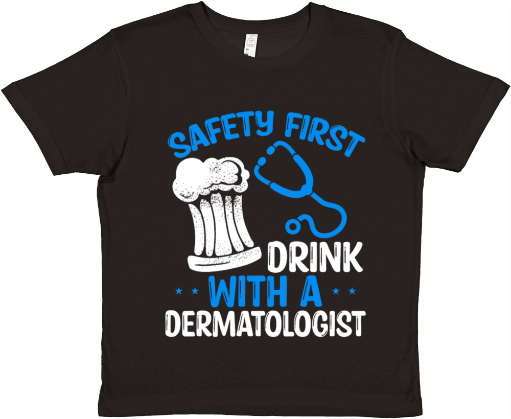 Funny Dermatologist Humor Doctor Accessoires Premium Kids Crewneck T-shirt