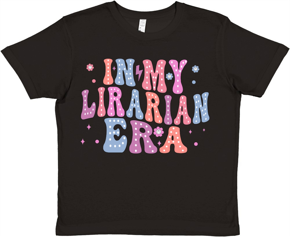 In My Librarian Era Premium Kids Crewneck T-shirt