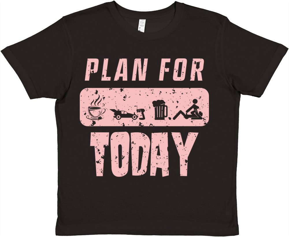 Plan for Today2 Premium Kids Crewneck T-shirt
