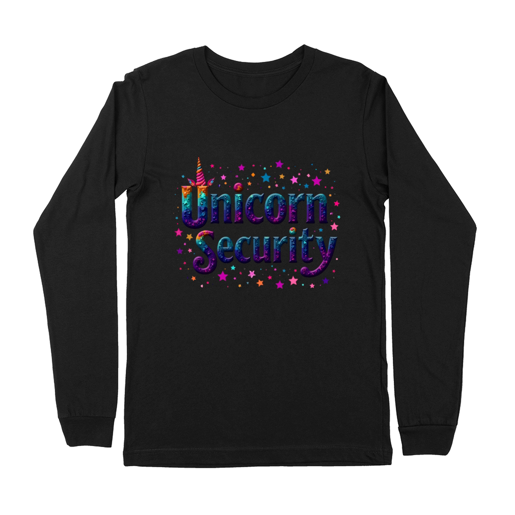 Cute Colorful Unicorn Security Premium Long Sleeve