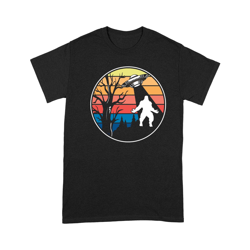 Vintage UFO Alien Bigfoot 2 Premium T-shirt
