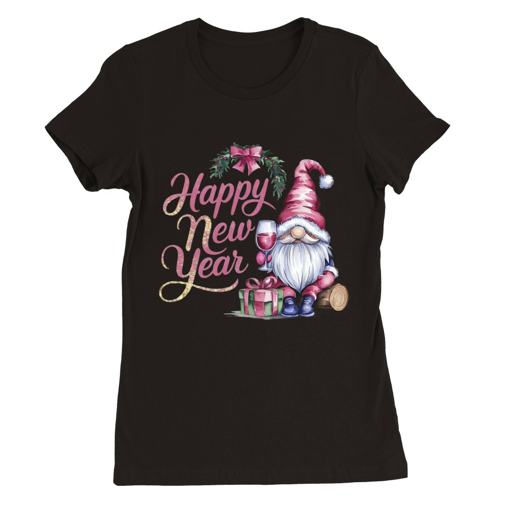Happy new year 3 Premium Womens Crewneck T-shirt