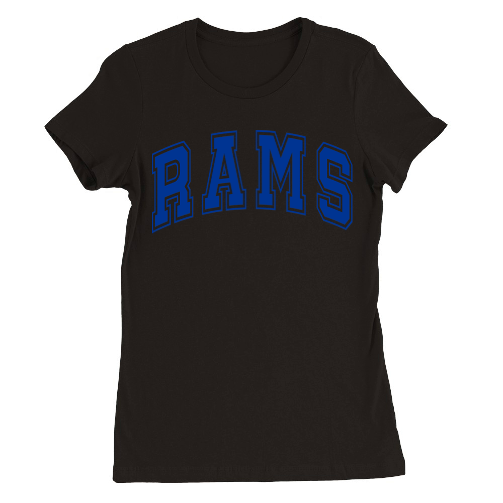 Rams 2 Premium Womens Crewneck T-shirt