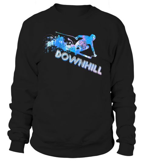Ski Downhill Sweatshirt Unisex