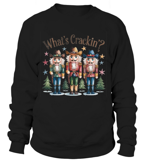 Whats Crackin Vintage Christmas 02 Sweatshirt Unisex