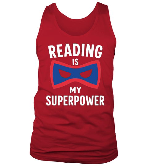 reading my superpower Tank Top Unisex