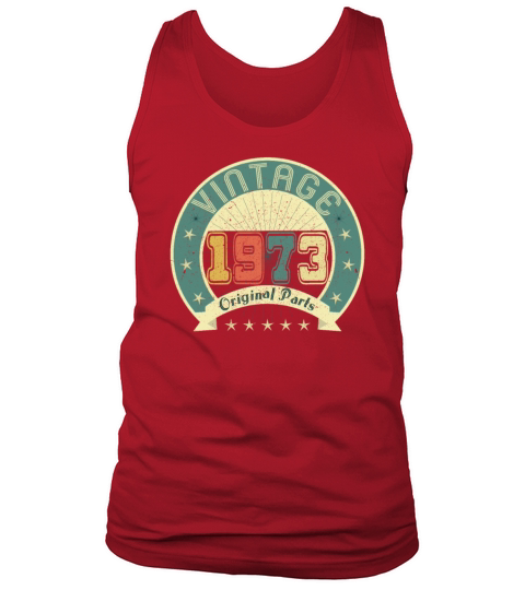vintage 1973 46th birthday gift Tank Top Unisex