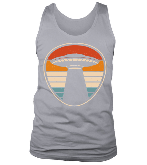 Vintage UFO Alien 12 Tank Top Unisex