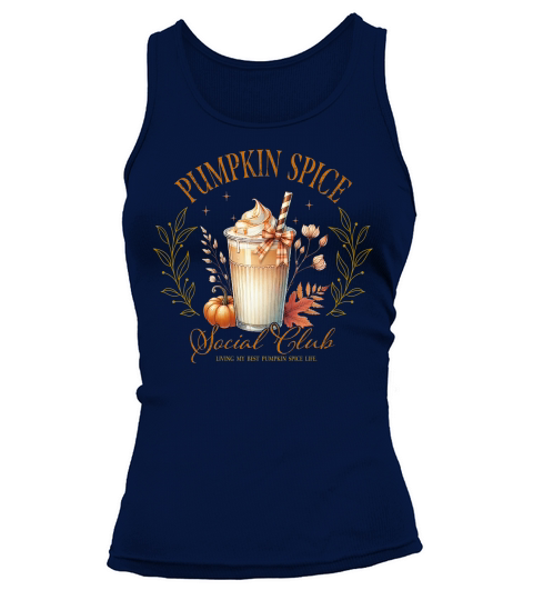 Pumpkin Spice Social Club Tank top Woman