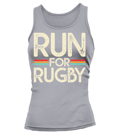 Vintage Rugby Player run for rugby Tank top Woman
