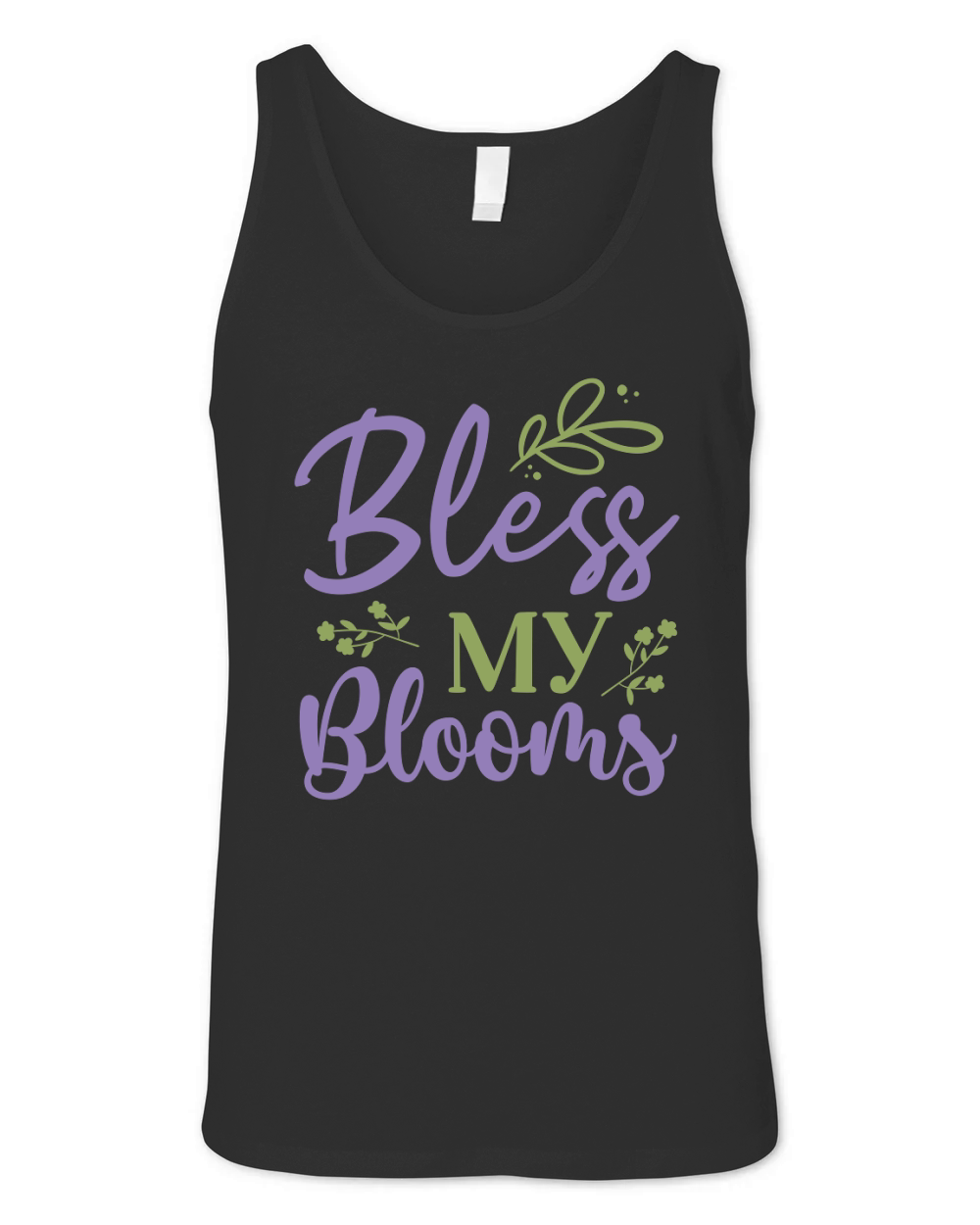 bless my blooms Unisex Jersey Tank