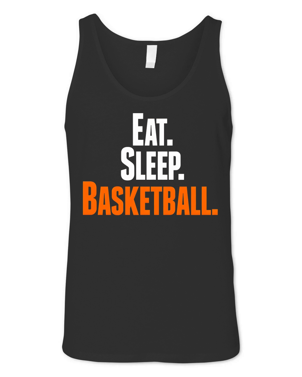 Eat sleep basketball 02 Unisex Jersey Tank