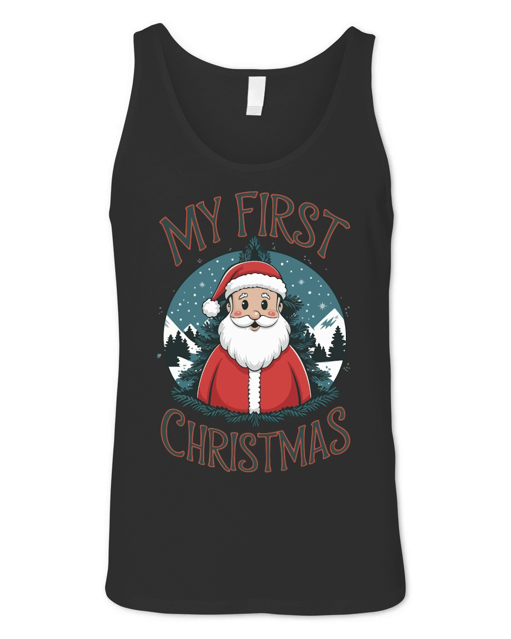My First Christmas Outfit 02 Unisex Jersey Tank