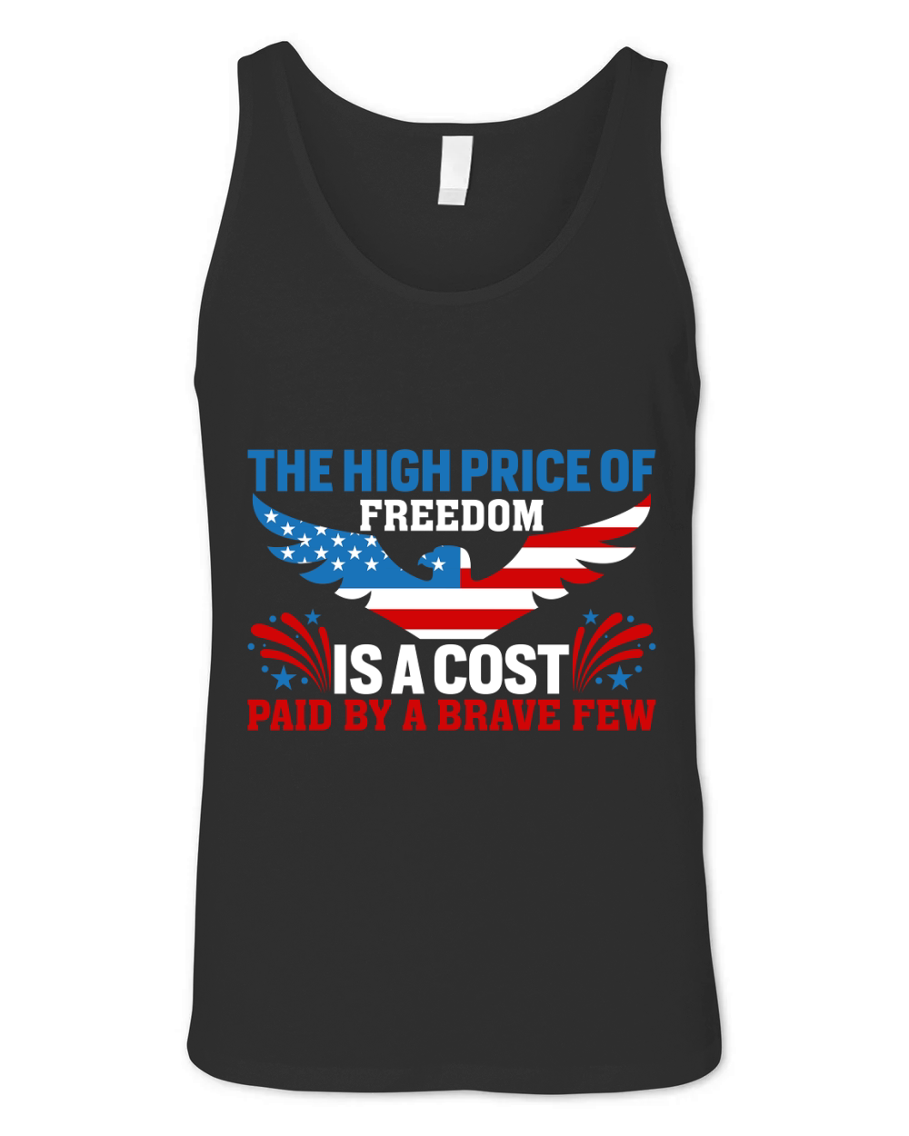 The high price of freedom Unisex Jersey Tank