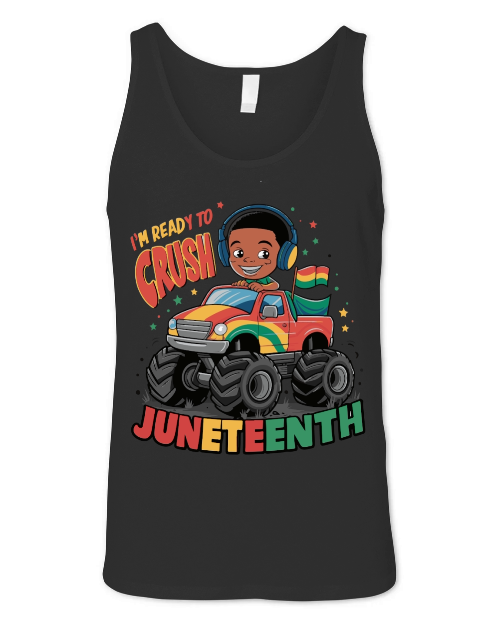 Truck boy 02 Unisex Jersey Tank