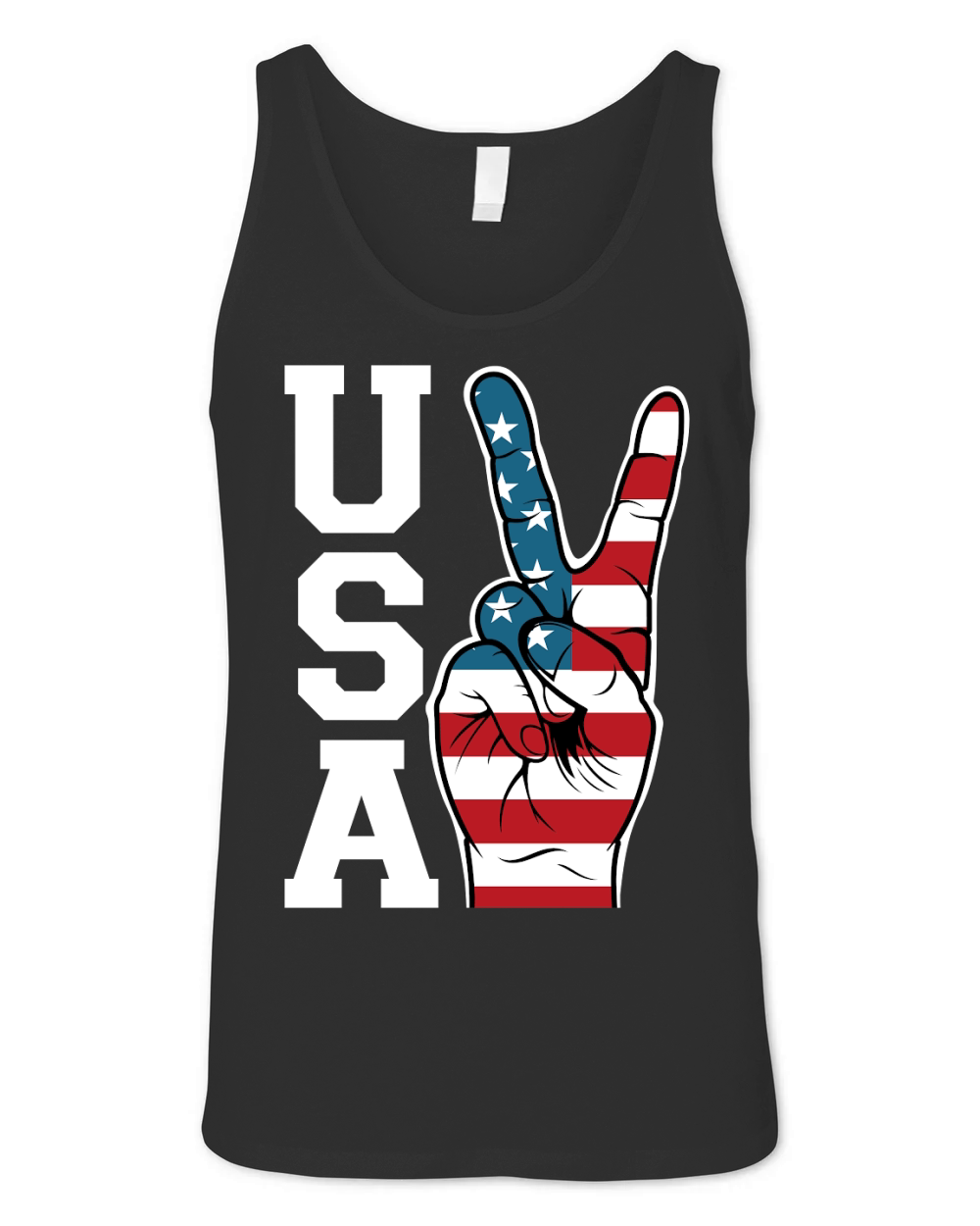 Usa flag victory Unisex Jersey Tank