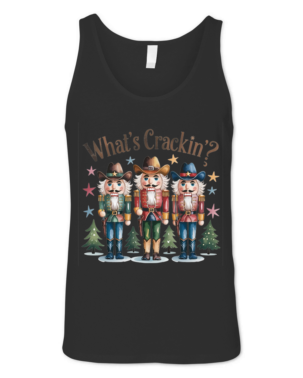 Whats Crackin Vintage Christmas 02 Unisex Jersey Tank