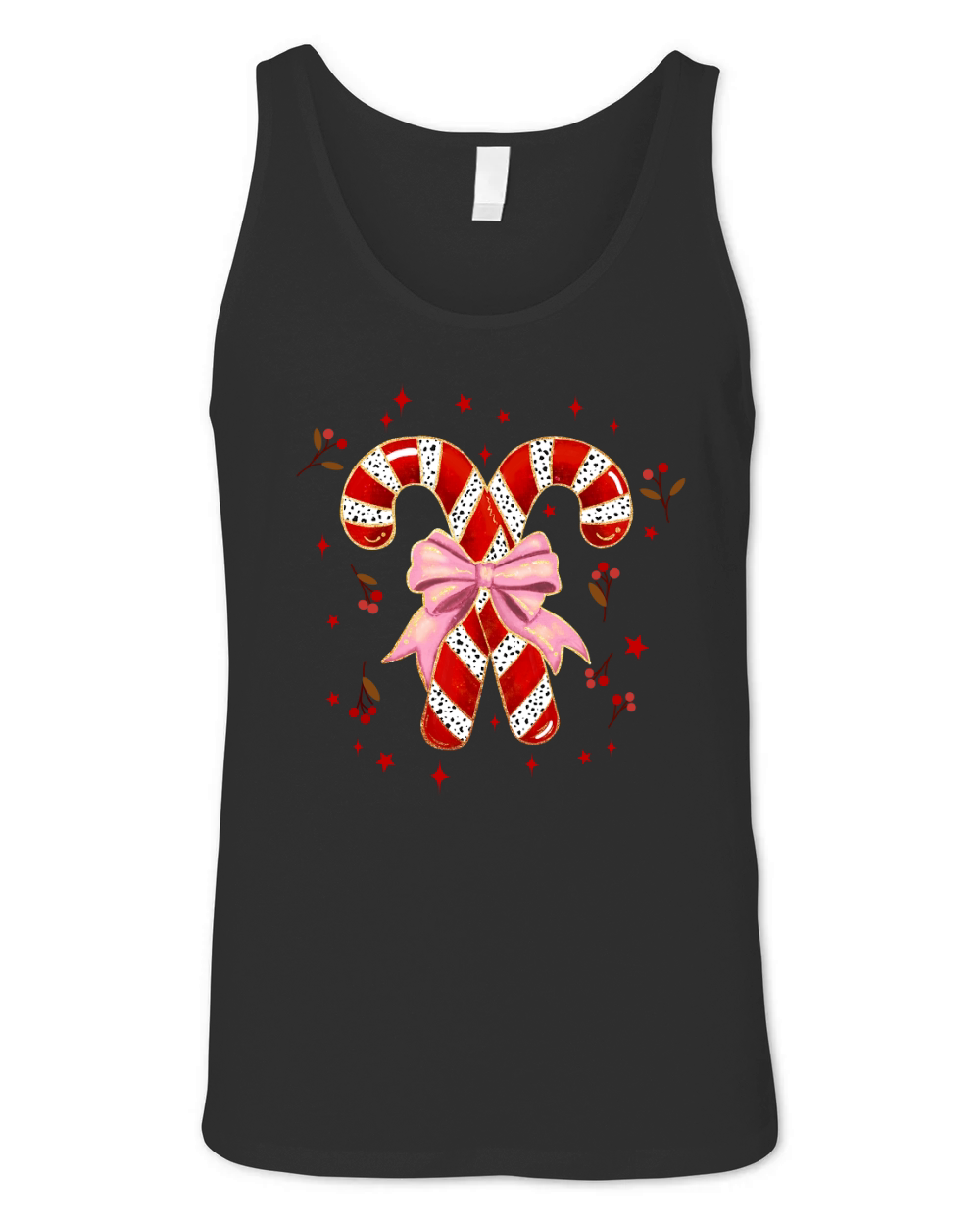 XmasCandyC3 Unisex Jersey Tank