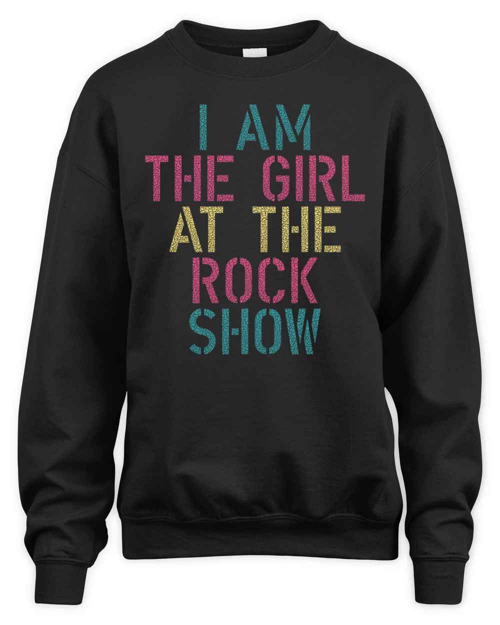 I Am The Girl At The Rock Show Unisex Premium Crewneck Sweatshirt