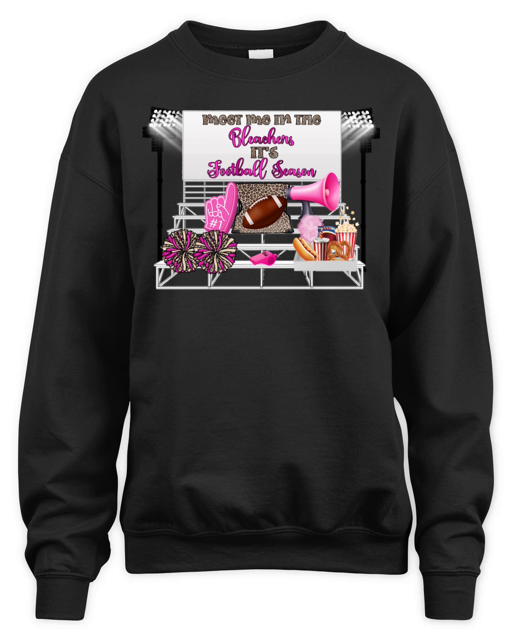 Meet Me In The Bleachers Unisex Premium Crewneck Sweatshirt