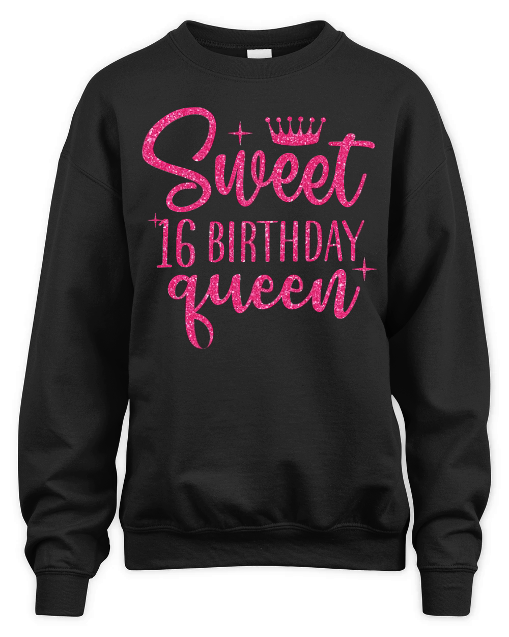 Sweet 16 Birthday Queen Unisex Premium Crewneck Sweatshirt