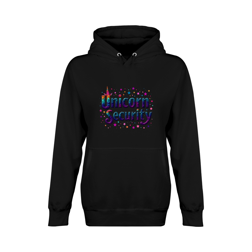 Cute Colorful Unicorn Security Unisex Premium Pullover Hoodie