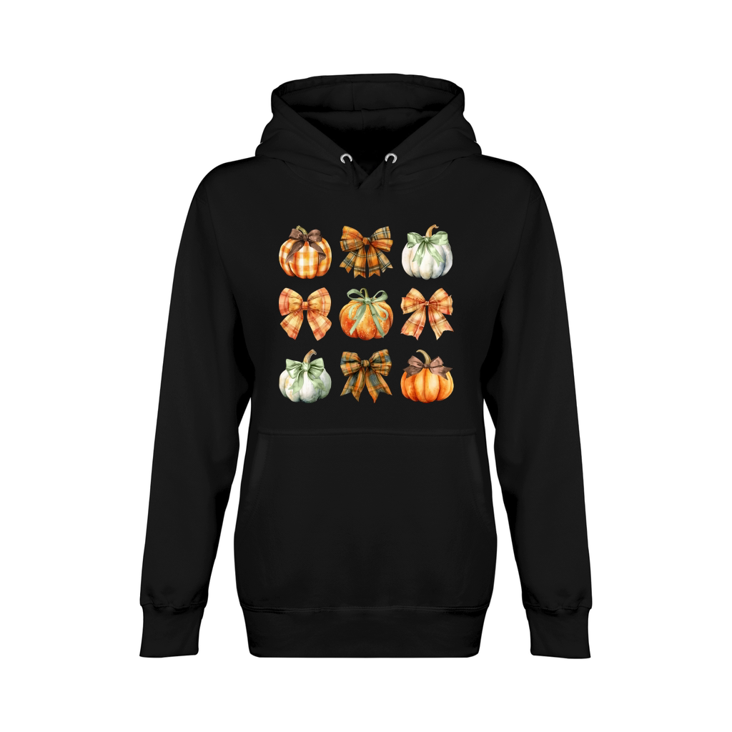 Fall Coquette   Pumpkins 5 Unisex Premium Pullover Hoodie