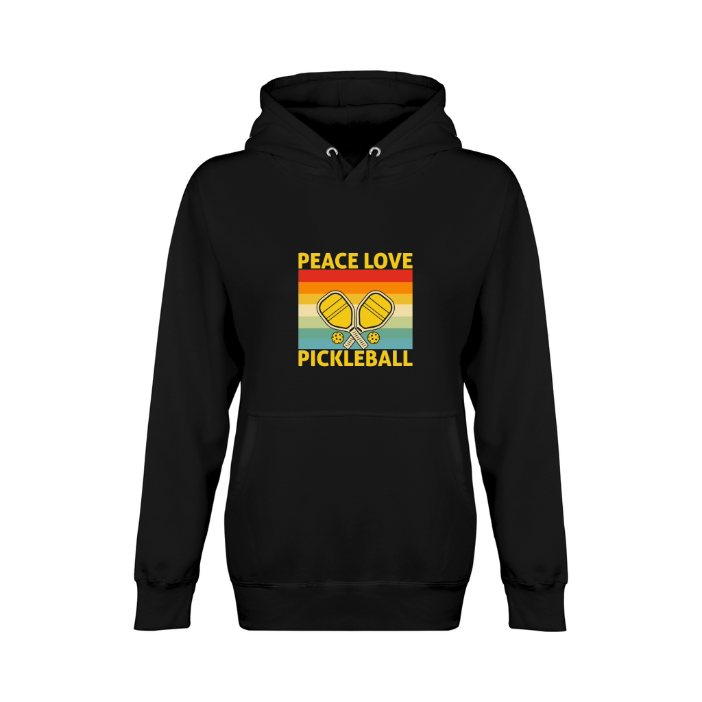 Peace love Pickleball Unisex Premium Pullover Hoodie