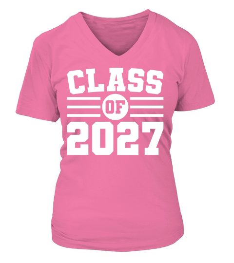 Class of 2027 02 V-neck T-Shirt Woman