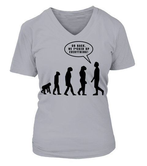 Evolution V-neck T-Shirt Woman