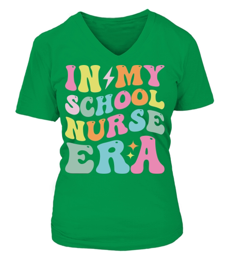 In My School Nurse Era 3 V-neck T-Shirt Woman
