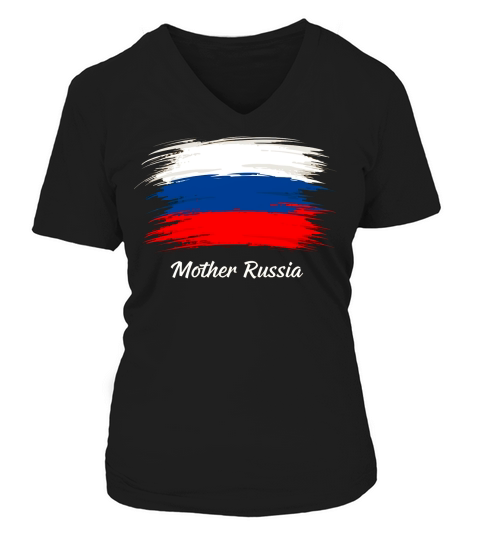 Mother Russia V-neck T-Shirt Woman