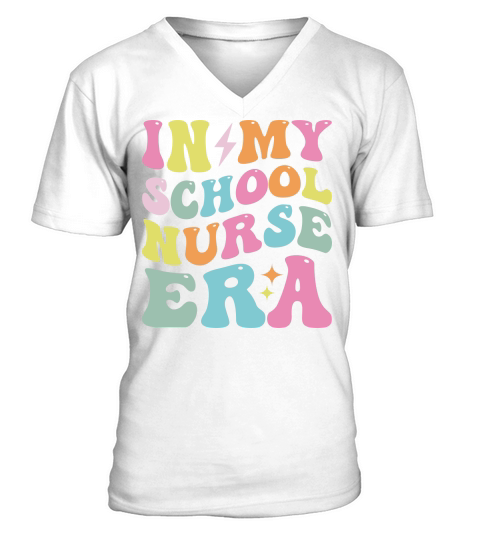 In My School Nurse Era 3 V-Neck T-shirt