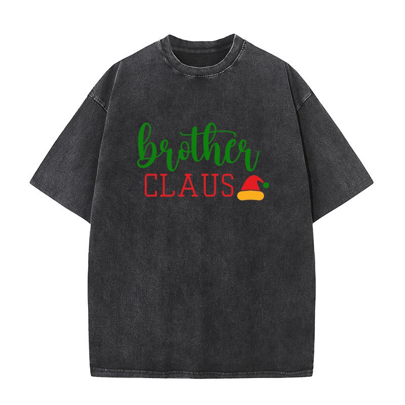 Brother Claus 5 Washed T-Shirt