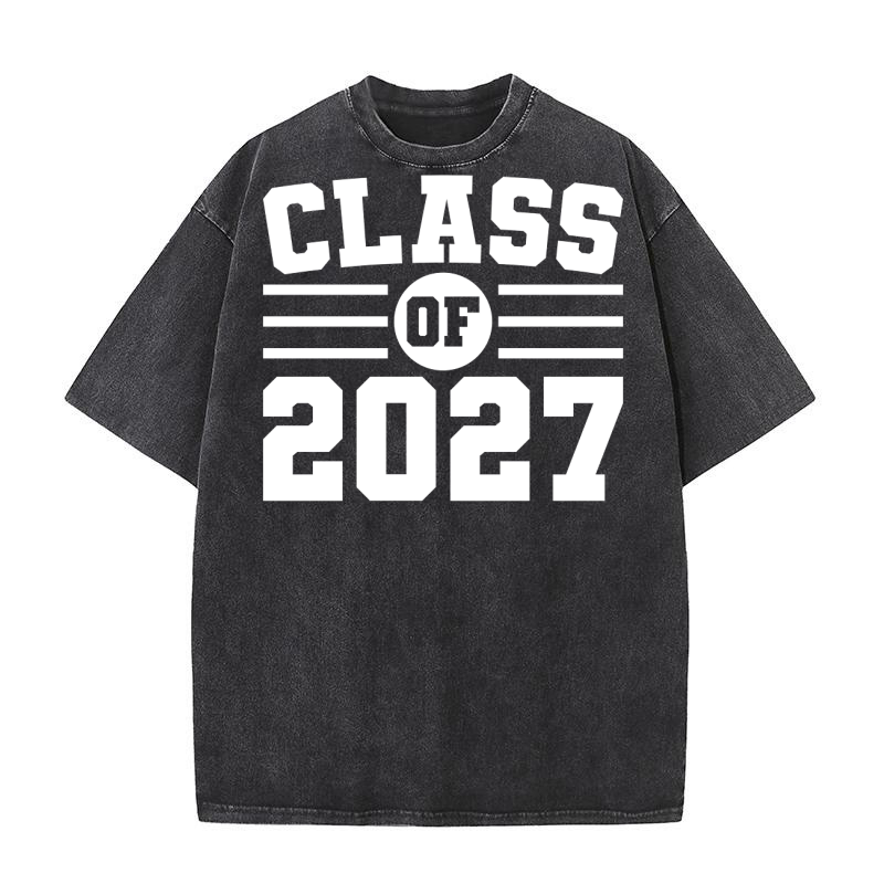 Class of 2027 02 Washed T-Shirt