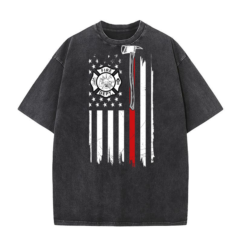 Firefighter Washed T-Shirt