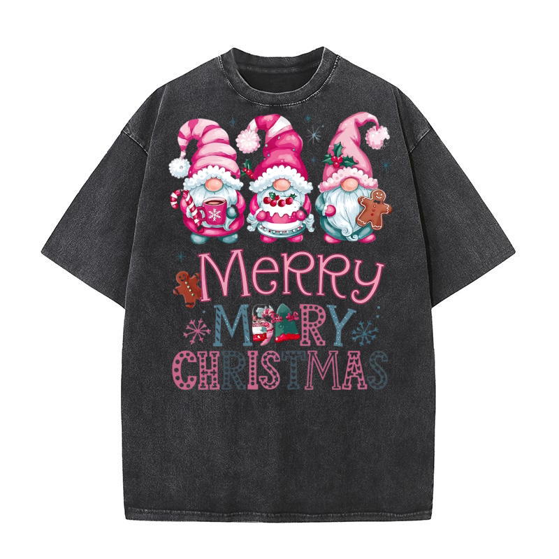 Merry christmas 34 03 Washed T-Shirt