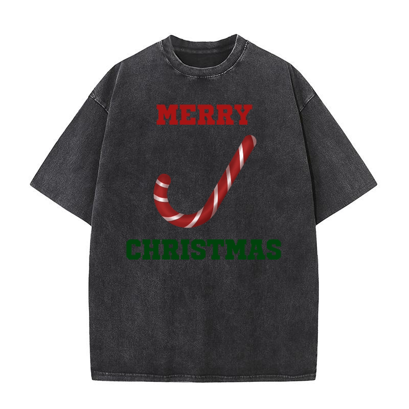 Merry Christmas 42 26 Washed T-Shirt