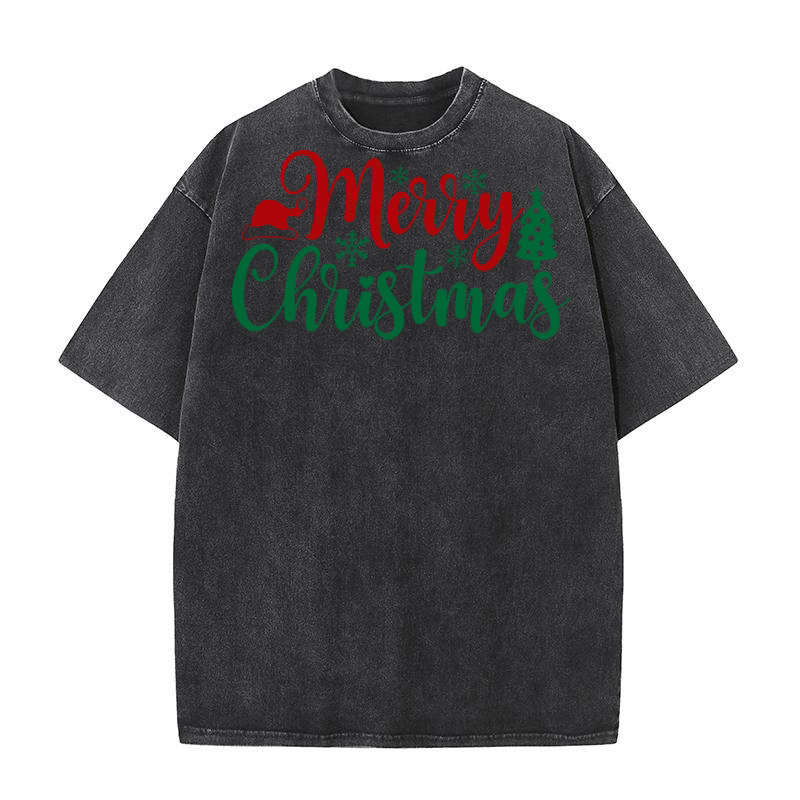 Merry christmas 44 Washed T-Shirt