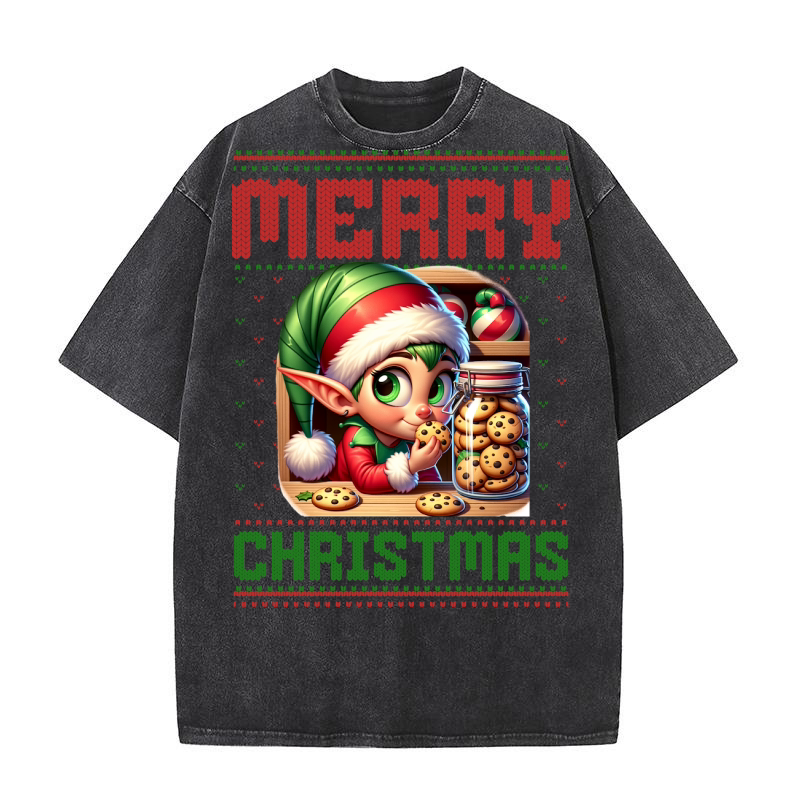 Merry Christmas 51 09 Washed T-Shirt