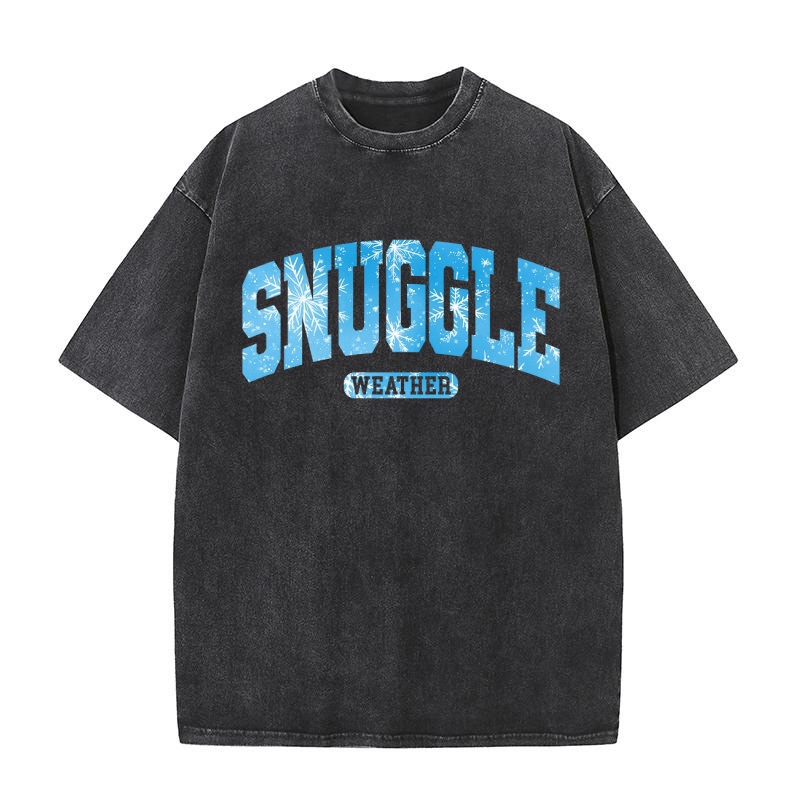 snuggle weather 2 Washed T-Shirt